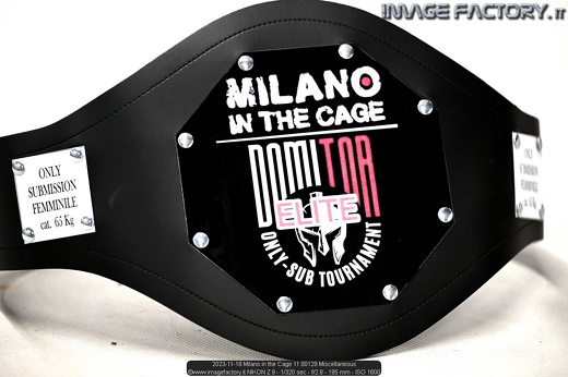 2023-11-18 Milano in the Cage 11 00129 Miscellaneous